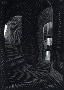 "Covered Alley in Atrani" - M.C. Escher, 1931
